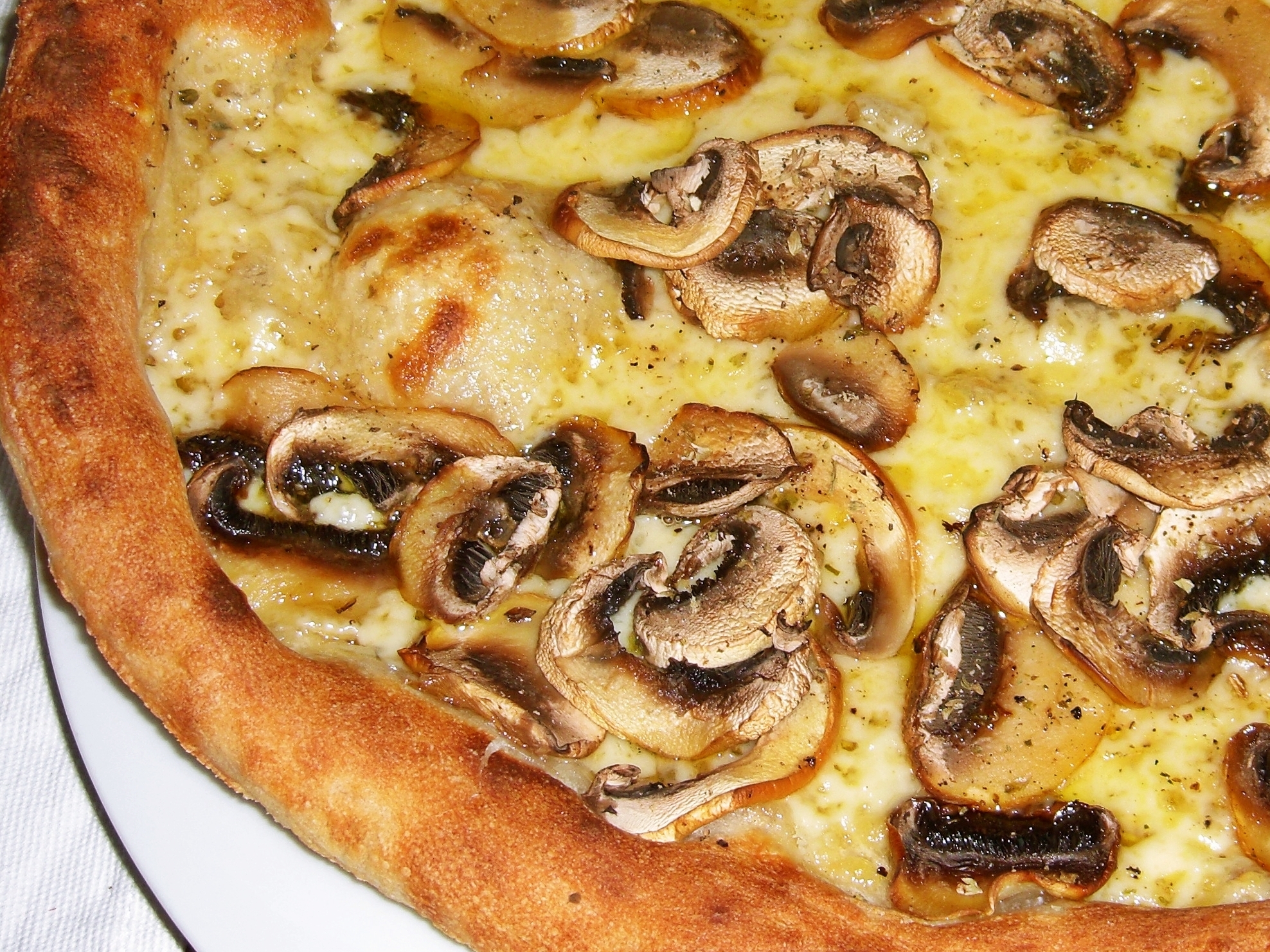 грибная пицца рецепт с шампиньонами в домашних условиях духовке (120) фото
